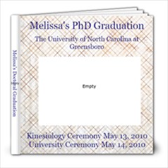 Mel s Graduation Book - 8x8 Photo Book (30 pages)