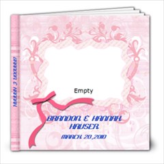 WEDDING BOOK - 8x8 Photo Book (60 pages)