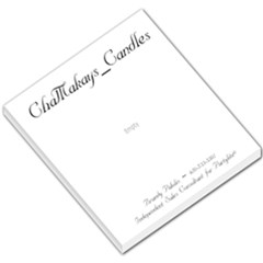 ChaMakays_Candles memo pad - Small Memo Pads