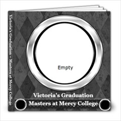 Victoria s Mercy Graduation MS in Speech - 8x8 Photo Book (20 pages)