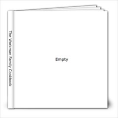 Family Cookbook - 8x8 Photo Book (30 pages)