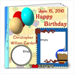 Christopher s 1st B-day - 8x8 Photo Book (20 pages)