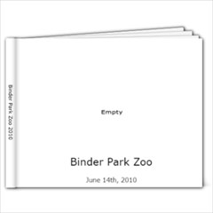 Zoo - 9x7 Photo Book (20 pages)