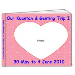 Kuantan Trip Part 1 - 9x7 Photo Book (20 pages)