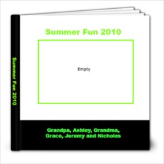 Summer Fun 2010 - 8x8 Photo Book (30 pages)