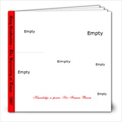 Cong Graduation - 8x8 Photo Book (20 pages)