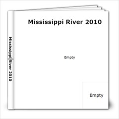 Mississippi River 2010 - 8x8 Photo Book (20 pages)