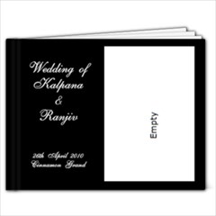 Wedding 1 - 9x7 Photo Book (20 pages)