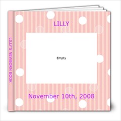 Lilly s baby book - 8x8 Photo Book (20 pages)