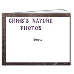 Chris s Nature Photos - 9x7 Photo Book (20 pages)