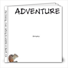 ZIPLINE AND FLOAT TRIP - 8x8 Photo Book (39 pages)