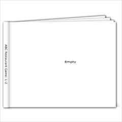 ABC Restaurant Game Book #2 - 9x7 Photo Book (20 pages)