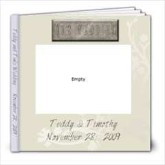 teddy wedding - 8x8 Photo Book (20 pages)