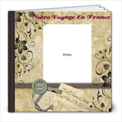 France - 8x8 Photo Book (39 pages)