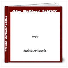 disney 39 page book 123 - 8x8 Photo Book (39 pages)
