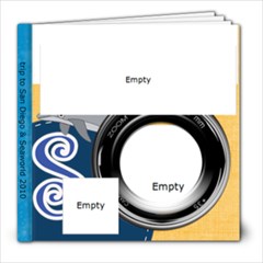 Sea world Sandiego book mom - 8x8 Photo Book (39 pages)