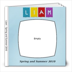 Liam summer 2010 - 8x8 Photo Book (20 pages)