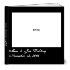 man&jen wed31 - 8x8 Photo Book (20 pages)
