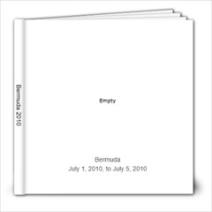 Bermuda 2 - 8x8 Photo Book (30 pages)