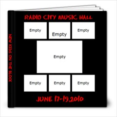 nyc concert - 8x8 Photo Book (39 pages)