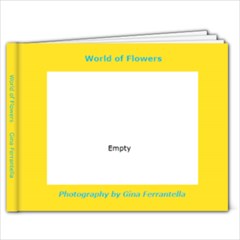 Flowers 9X7 - 9x7 Photo Book (20 pages)