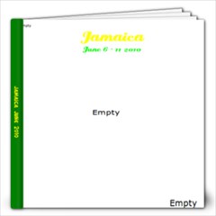 Jamaica June 2010 - 12x12 Photo Book (40 pages)