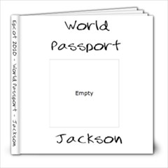 Jackson Passport - 8x8 Photo Book (20 pages)