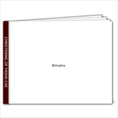 pHOTOBOOK BAPSTISM - 9x7 Photo Book (20 pages)