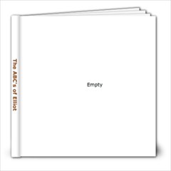ABC s of Me - 8x8 Photo Book (20 pages)