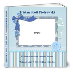 Tristans Birth - 8x8 Photo Book (39 pages)