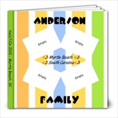 Vacation 2010 - Myrtle Beach, SC - 8x8 Photo Book (39 pages)