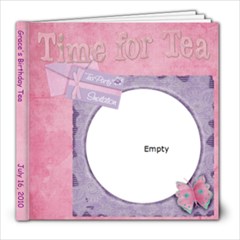 Grace s Tea Party - 8x8 Photo Book (20 pages)