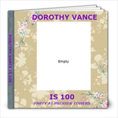 DOROTHY - 8x8 Photo Book (39 pages)