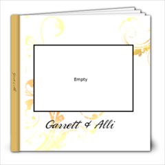 garrett and allie - 8x8 Photo Book (20 pages)