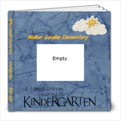 Austin s Kindergarten - 8x8 Photo Book (20 pages)