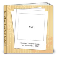 Carnival Dream Cruise 2010 - 8x8 Photo Book (39 pages)