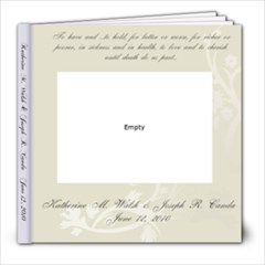 wedding book - 8x8 Photo Book (20 pages)