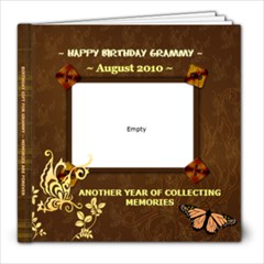 gRAMMY bIRTHDAY BOOK - 8x8 Photo Book (20 pages)