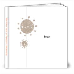 My Baby 1st  year book - 8x8 Photo Book (39 pages)