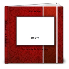 J&JCeremony/Reception - 8x8 Photo Book (20 pages)