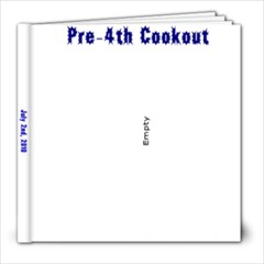 july 2nd - 8x8 Photo Book (20 pages)