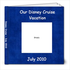 Disney Cruise 2010 - Grandma Grandpa Version - 8x8 Photo Book (39 pages)