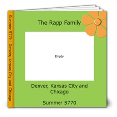 summer 2010 - 8x8 Photo Book (39 pages)