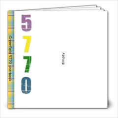yearbook 5770 - 8x8 Photo Book (39 pages)