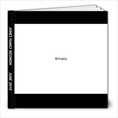 Jones Family Reunion - 8x8 Photo Book (39 pages)