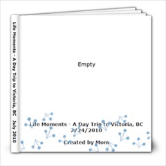 Victoria, BC - 8x8 Photo Book (39 pages)