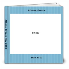 Athens Greece May 2010  - 8x8 Photo Book (20 pages)