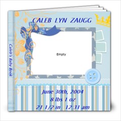 cALEB S bABY BOOK - 8x8 Photo Book (20 pages)