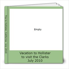 Hollister 2010 - 8x8 Photo Book (39 pages)