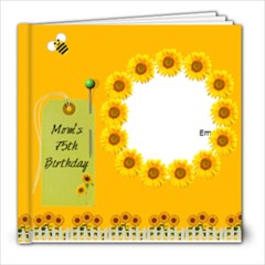 mom 75th bday - 8x8 Photo Book (20 pages)